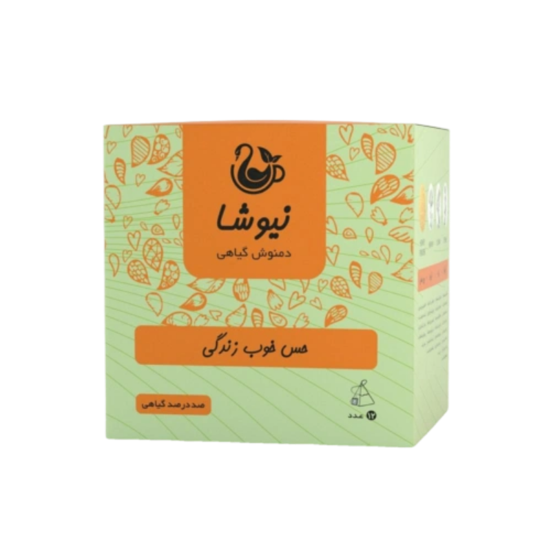 تصویر  دمنوش مثلثی حس خوب زندگی نیوشا